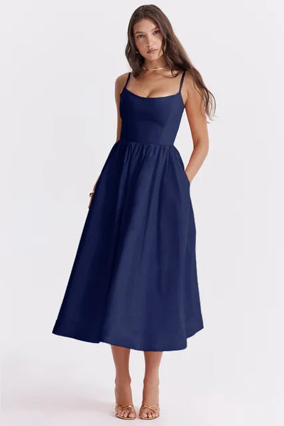 Helene - Élégante Robe Sans Bretelles
