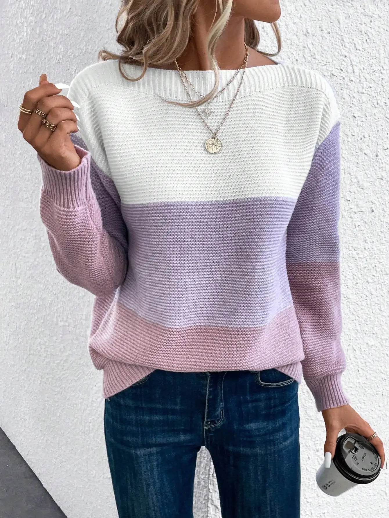 ÉMILIE™ | PULL TRICOLORE