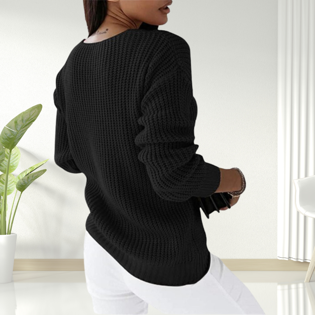 ORIANA™ | PULL TRICOTÉ SCANDINAVE