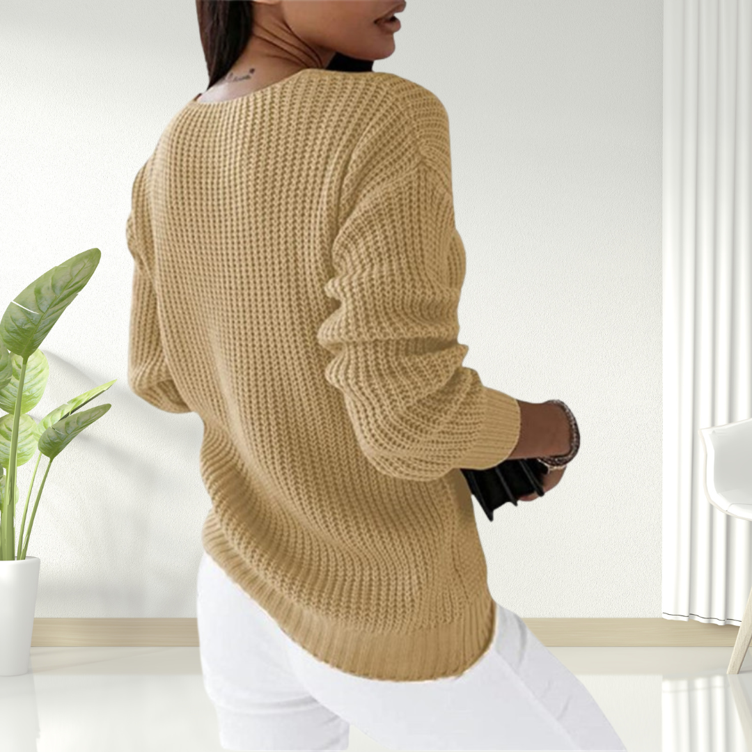 ORIANA™ | PULL TRICOTÉ SCANDINAVE