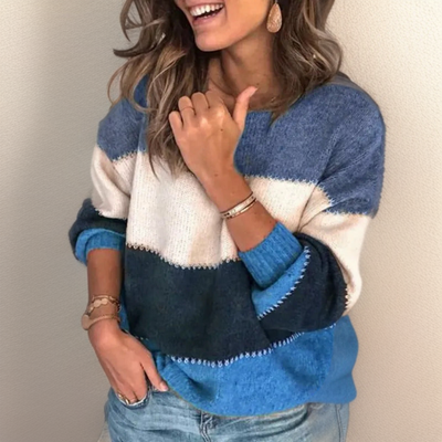 CORALIE™ | Pull rayé luxueux et douillet