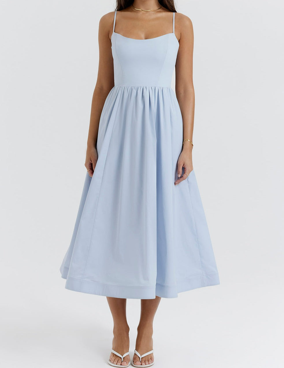Helene - Élégante Robe Sans Bretelles
