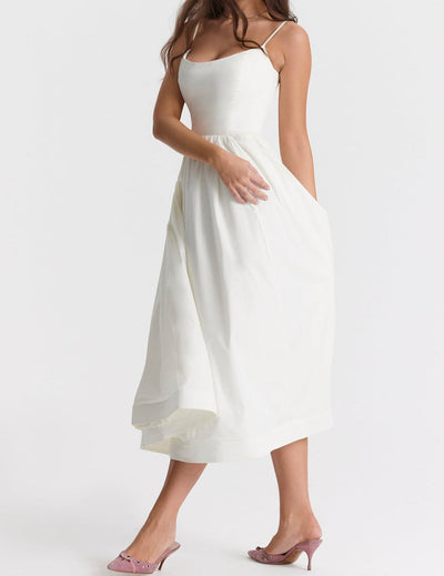 Helene - Élégante Robe Sans Bretelles
