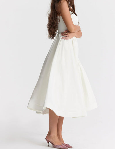 Helene - Élégante Robe Sans Bretelles