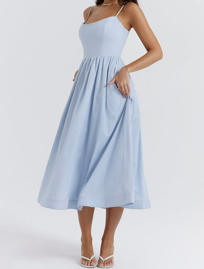 Helene - Élégante Robe Sans Bretelles