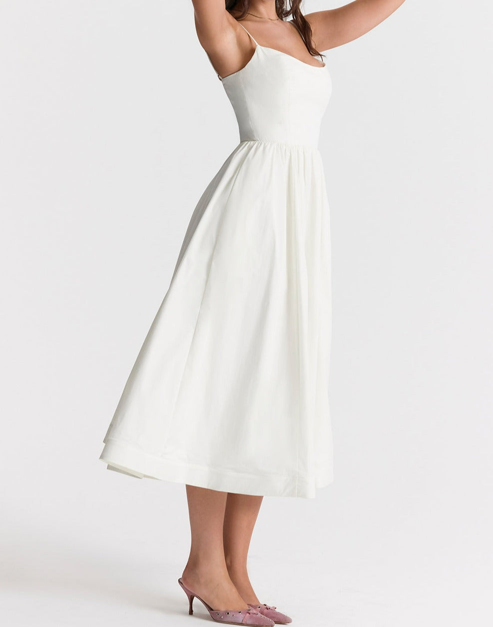Helene - Élégante Robe Sans Bretelles