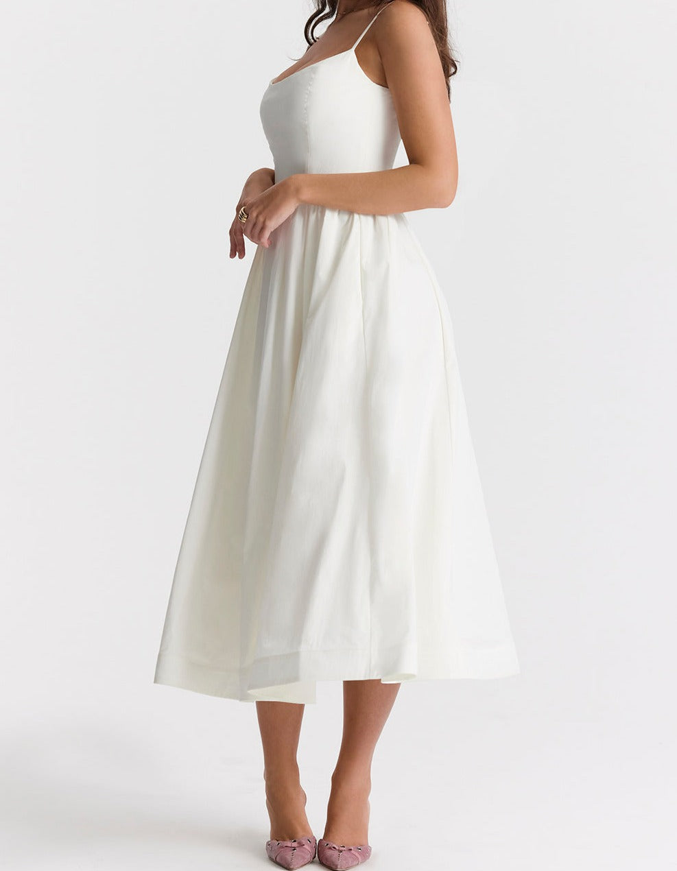 Helene - Élégante Robe Sans Bretelles