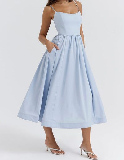 Helene - Élégante Robe Sans Bretelles