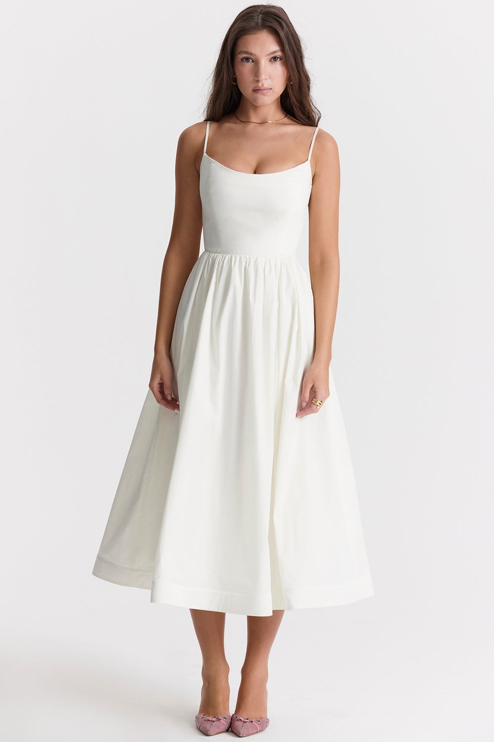 Helene - Élégante Robe Sans Bretelles