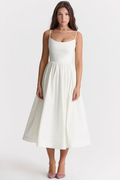 Helene - Élégante Robe Sans Bretelles