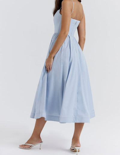 Helene - Élégante Robe Sans Bretelles