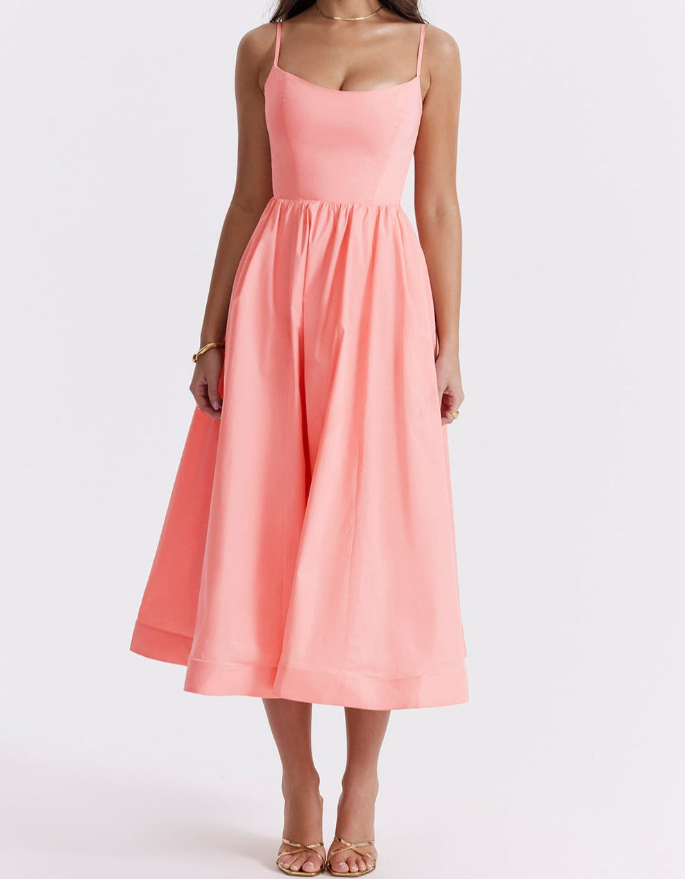 Helene - Élégante Robe Sans Bretelles