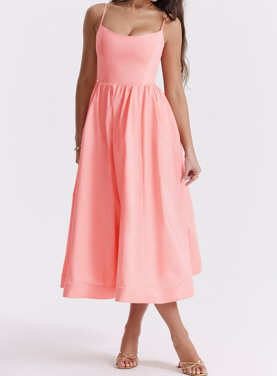 Helene - Élégante Robe Sans Bretelles