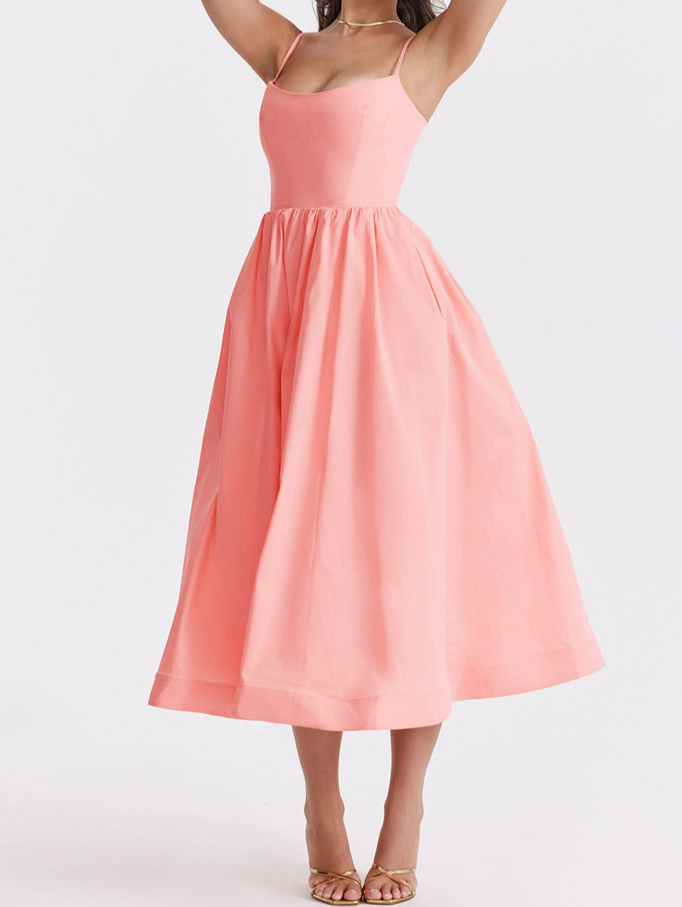 Helene - Élégante Robe Sans Bretelles