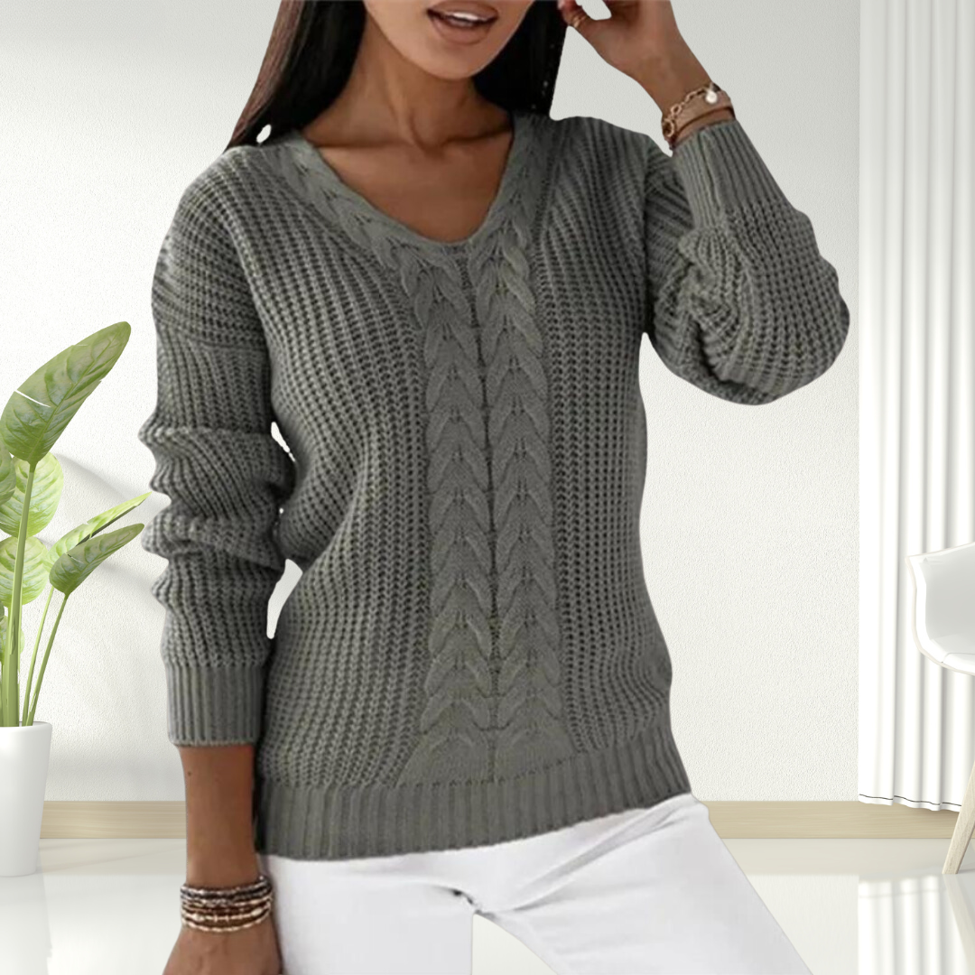 ORIANA™ | PULL TRICOTÉ SCANDINAVE